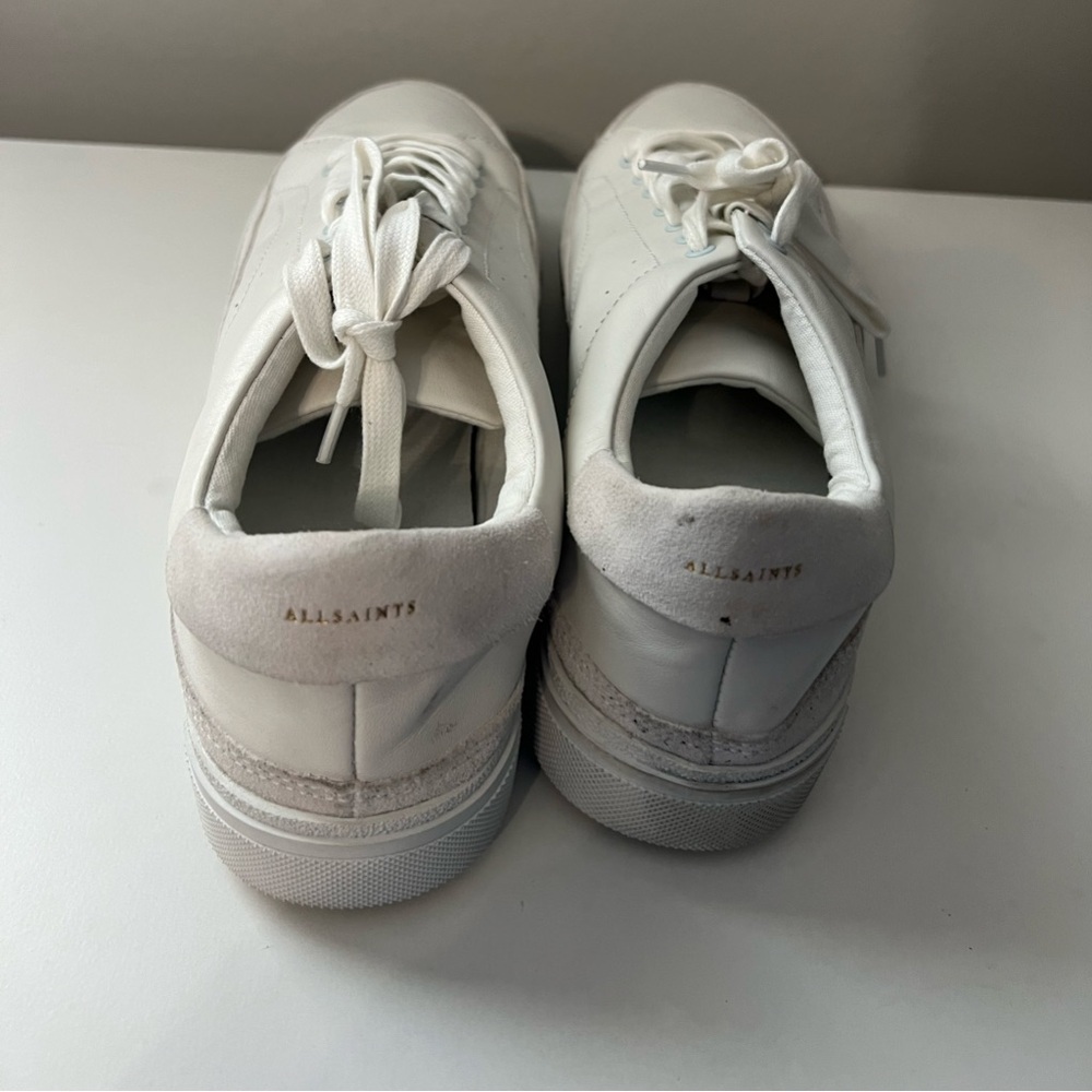 ALLSAINTS Trish Sneaker in Chalk White - Picture 3 of 8